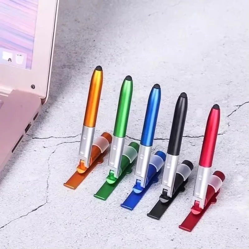 Office Lighting Decor - 4 In 1 Multifunction Ballpoint Pen