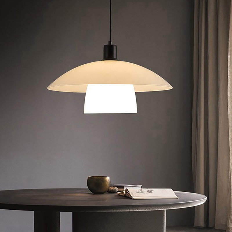 Geometric Lamp Shade - Semicircle Plastic Lamp Shade - Universal