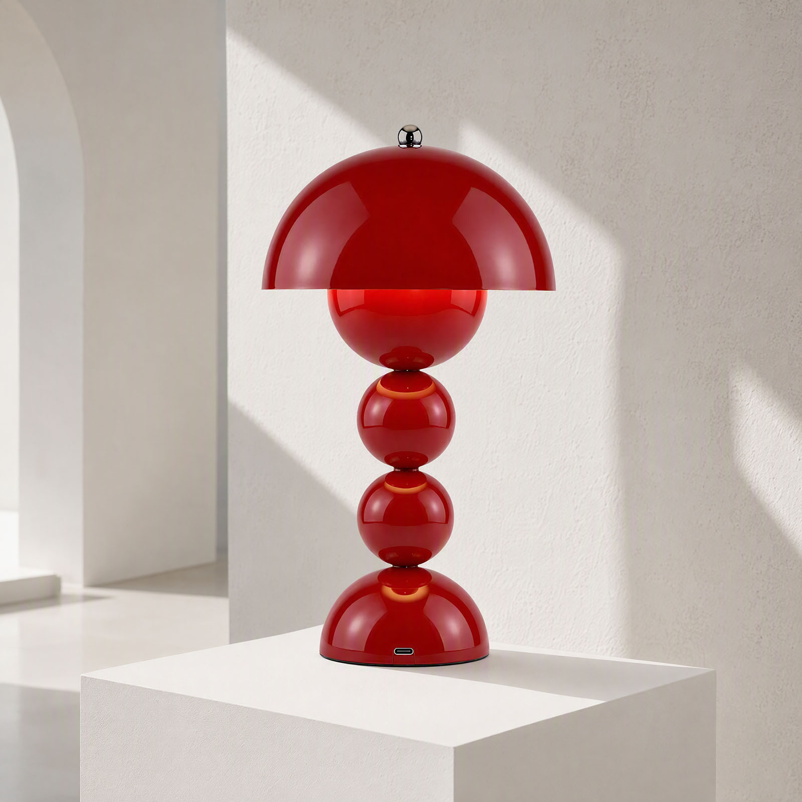 Decor Lighting Table Lamps - Vintage Mushroom Table Lamp USB LED