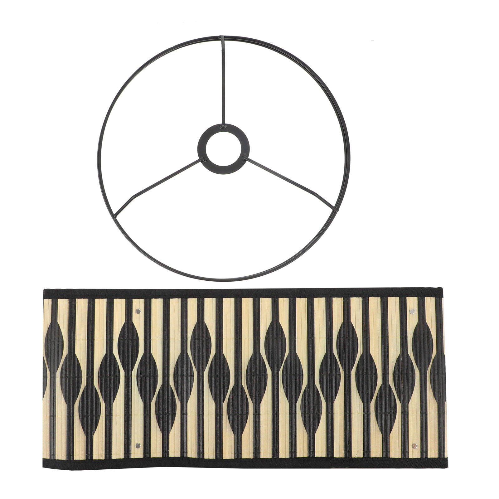 Geometric Lamp Shade - Exquisite Bamboo Craft Geometric Light Cover