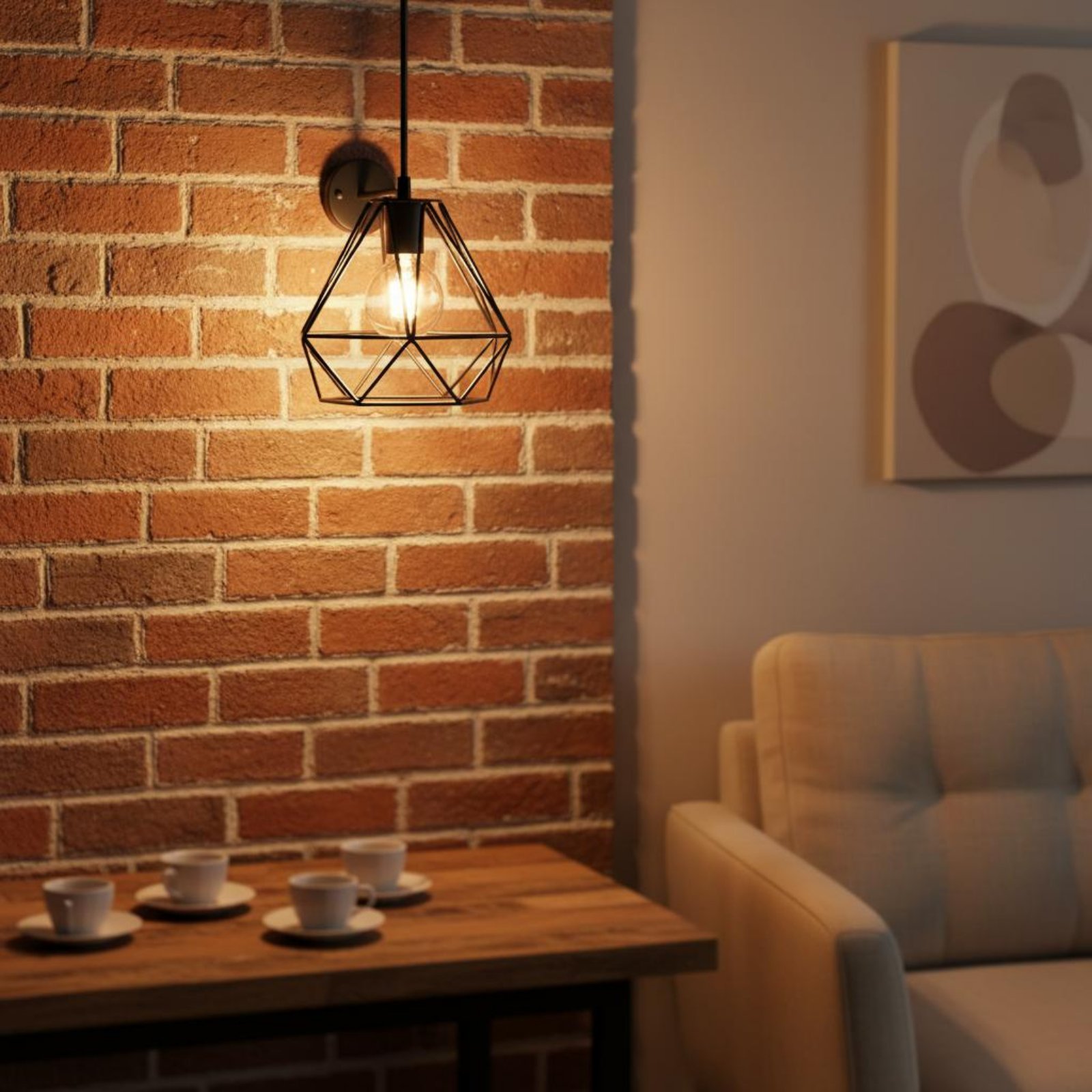 Rhombus Shape Lamp Shade Minim - Geometric Lamp Shade 评论和价格
