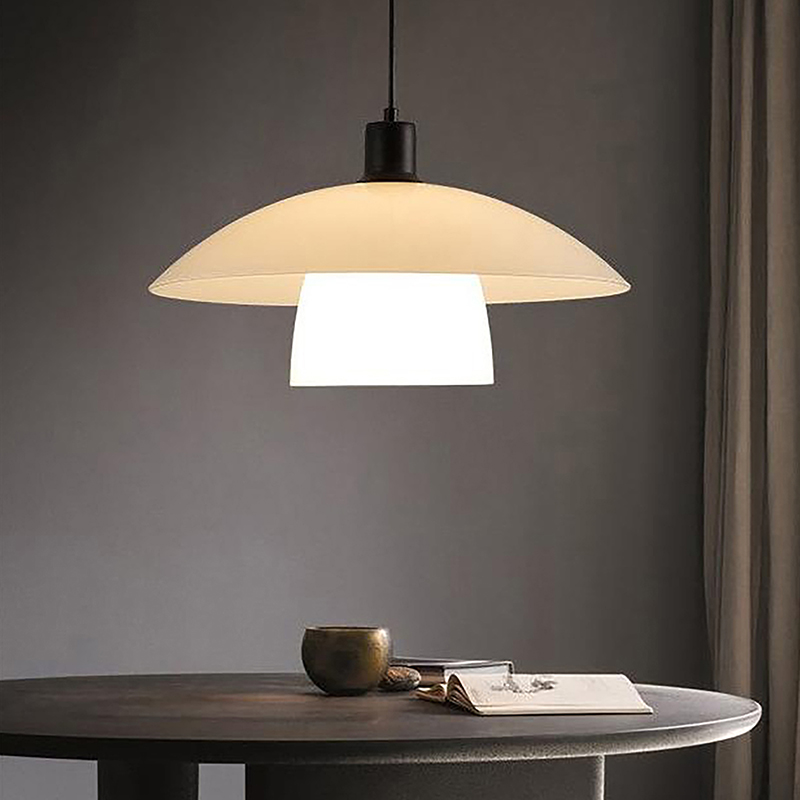 Semicircle Plastic Lamp Shade  - Geometric Lamp Shade 评论和价格