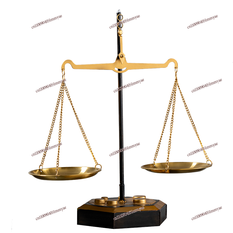Metal Balance Scale Ornament O - Office Lighting Decor 评论和价格