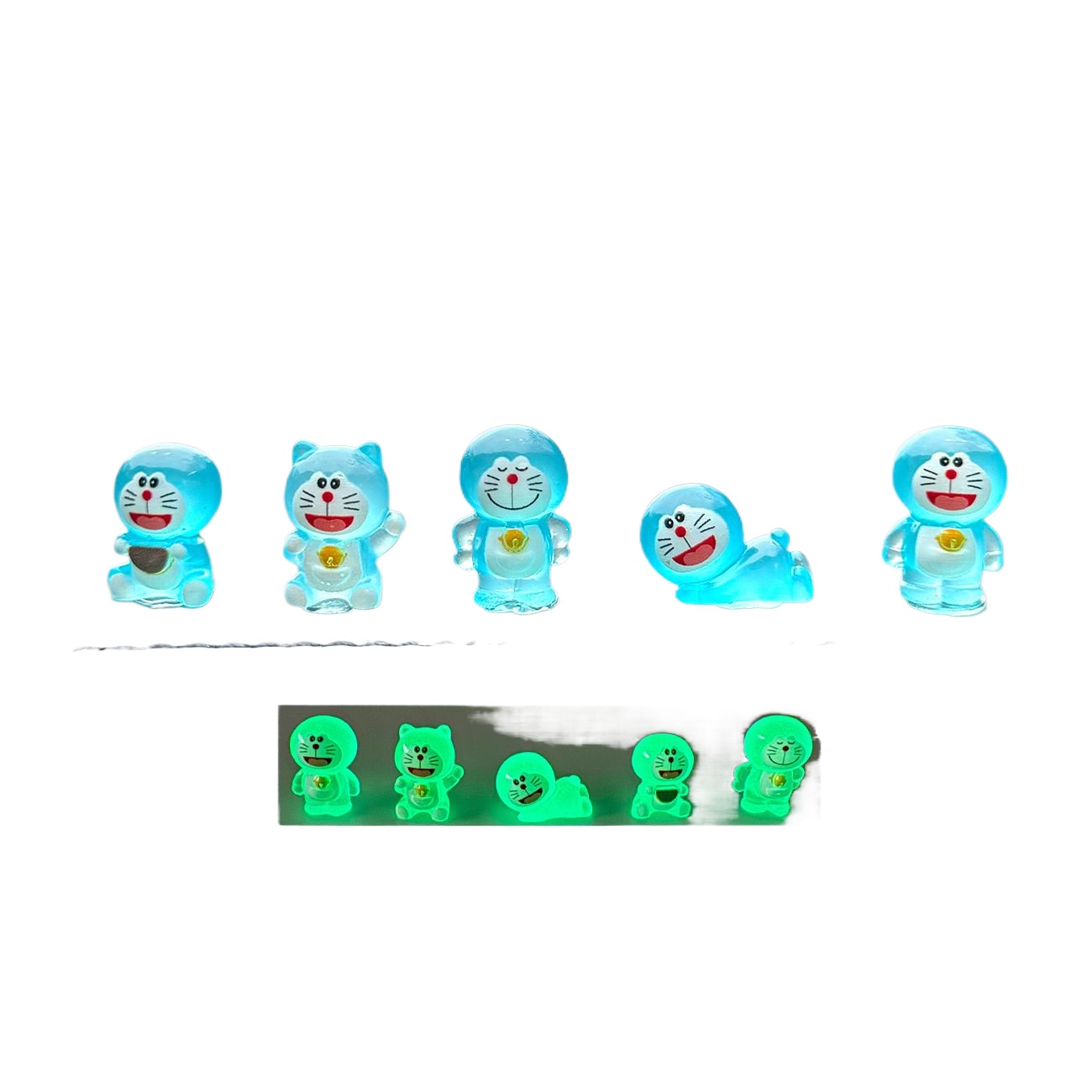 Doraemon Glow Desktop Ornament - Office Lighting Decor 评论和价格