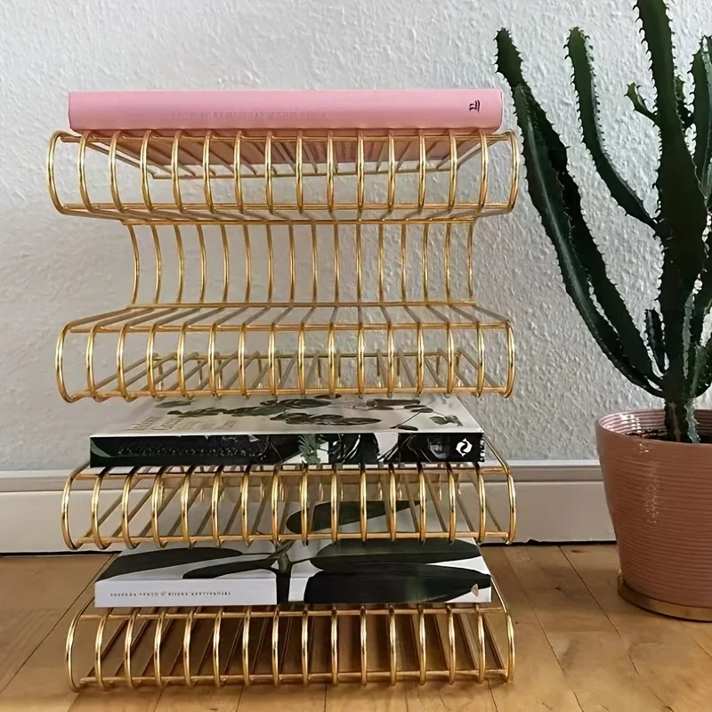 Light Luxury Magazine Rack Cre - Lighting And Decor Magazine 评论和价格