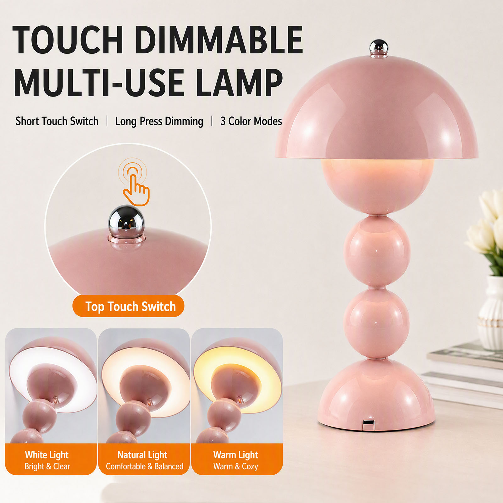 Vintage Mushroom Table Lamp US - Decor Lighting Table Lamps 评论和价格