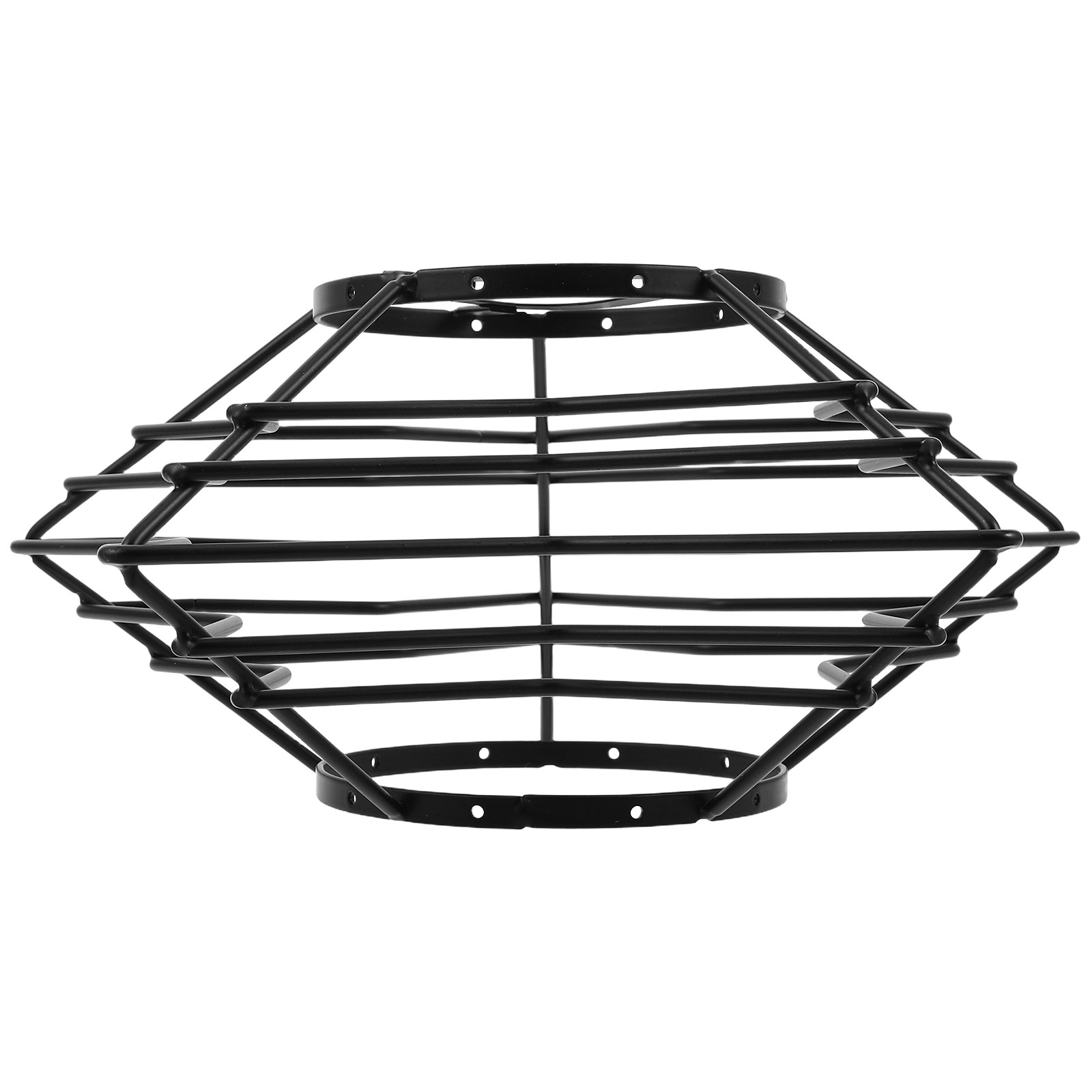 Black Geometric Metal Lampshad - Geometric Lamp Shade 评论和价格