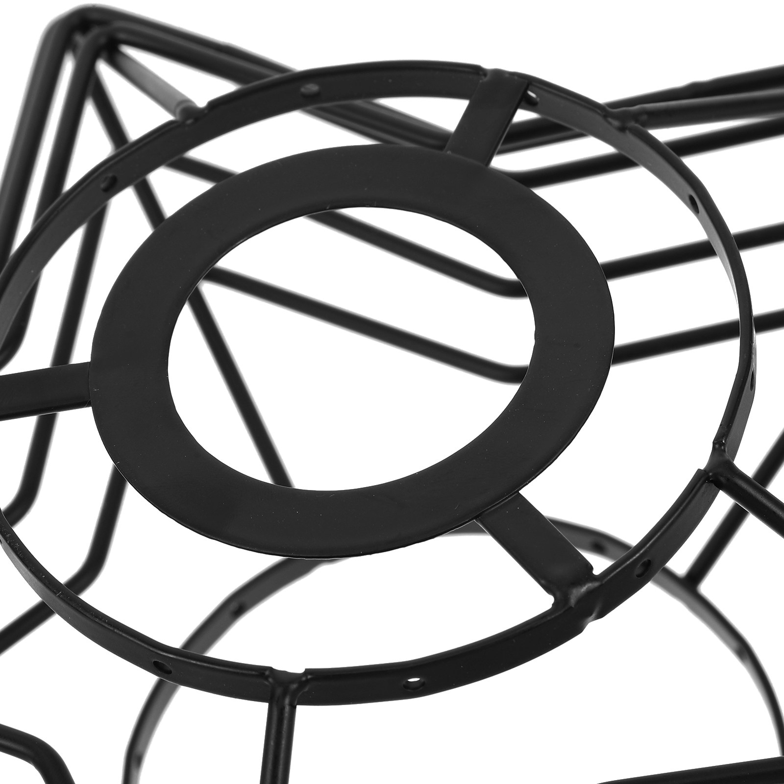 Black Geometric Metal Lampshad - Geometric Lamp Shade 评论和价格