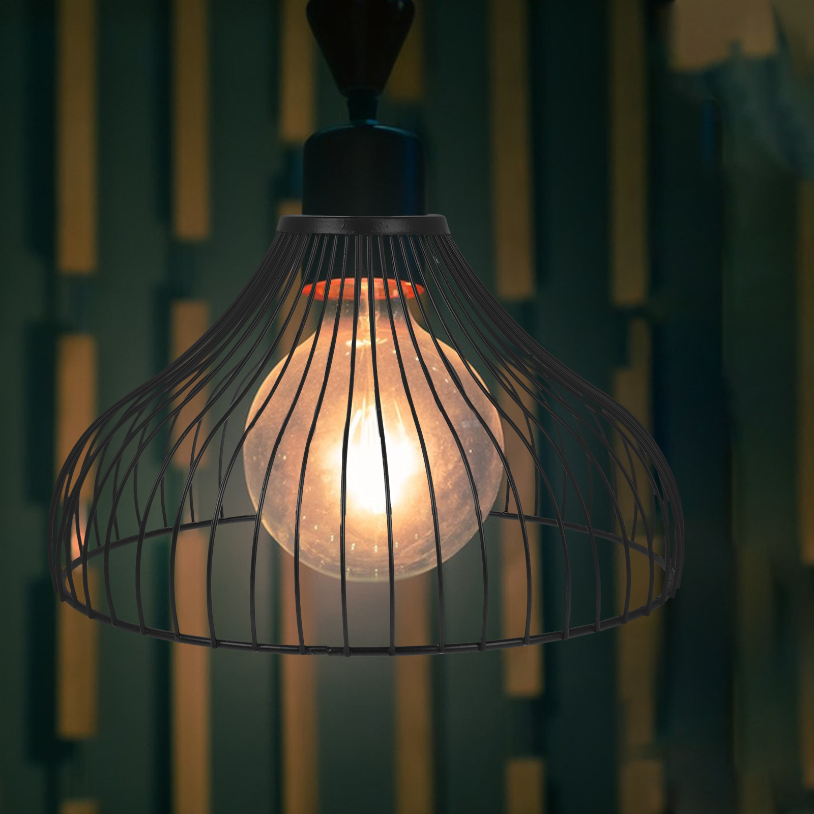 Elegant Open Metal Lampshade V - Geometric Lamp Shade 评论和价格