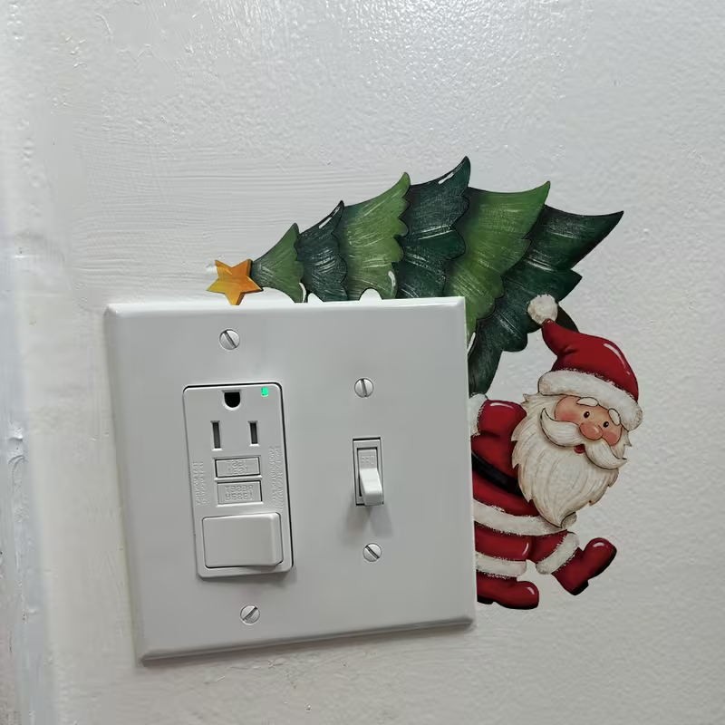 1 Christmas light switch stick - Wall Decor Lighting Tree 评论和价格