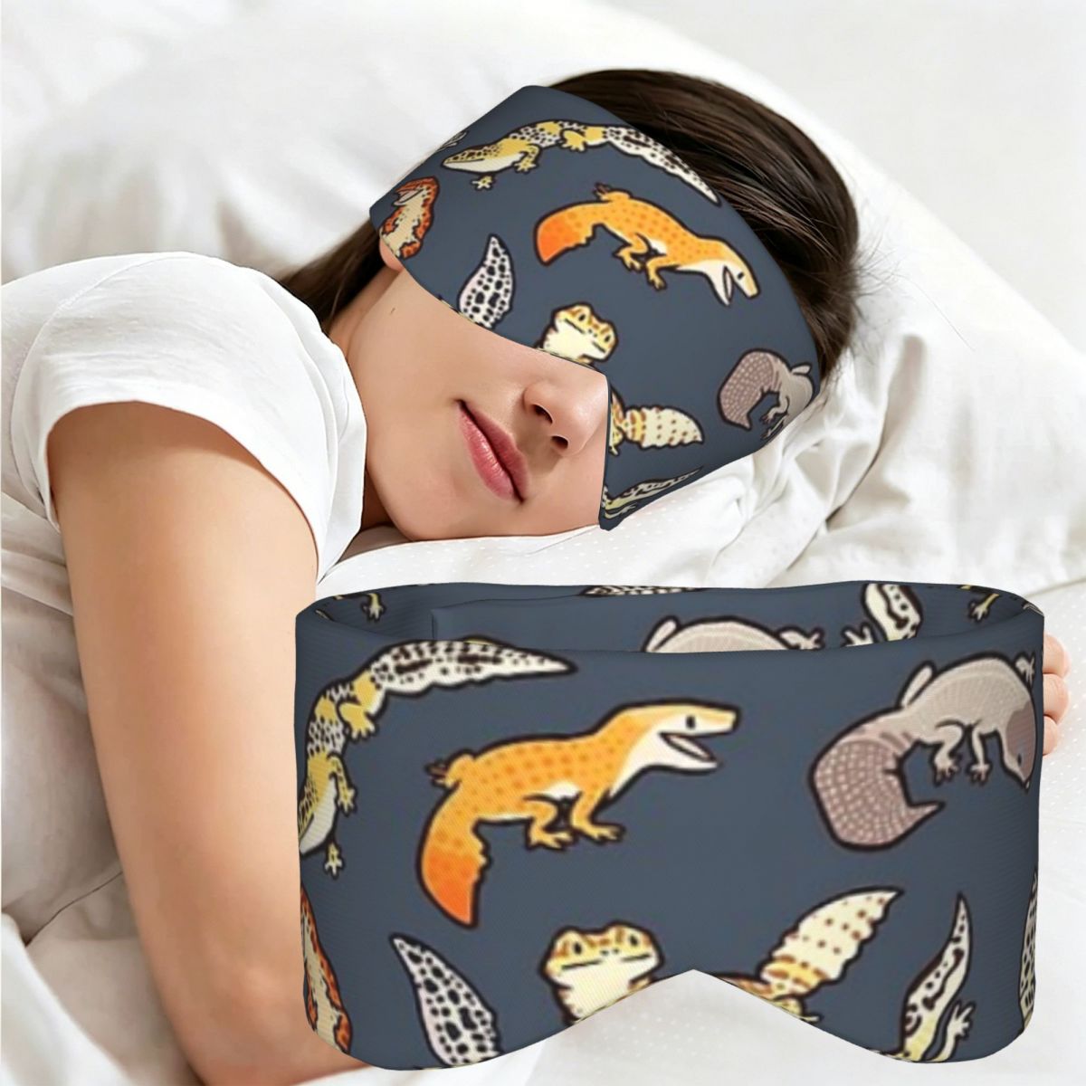 Chub Geckos In Dark Grey sleep - Gecko Lighting & Decor 评论和价格