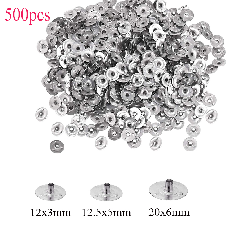 500 Pieces Candle Wick Metal S - Candle Holder Set 评论和价格