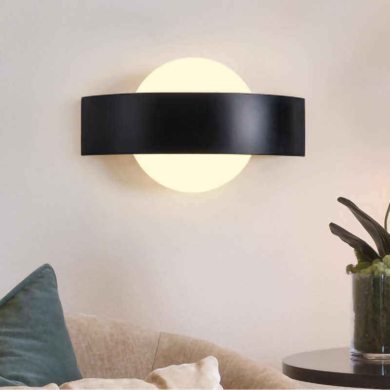 LED Acrylic Wall Light Modern  - Geometric Lamp Shade 评论和价格
