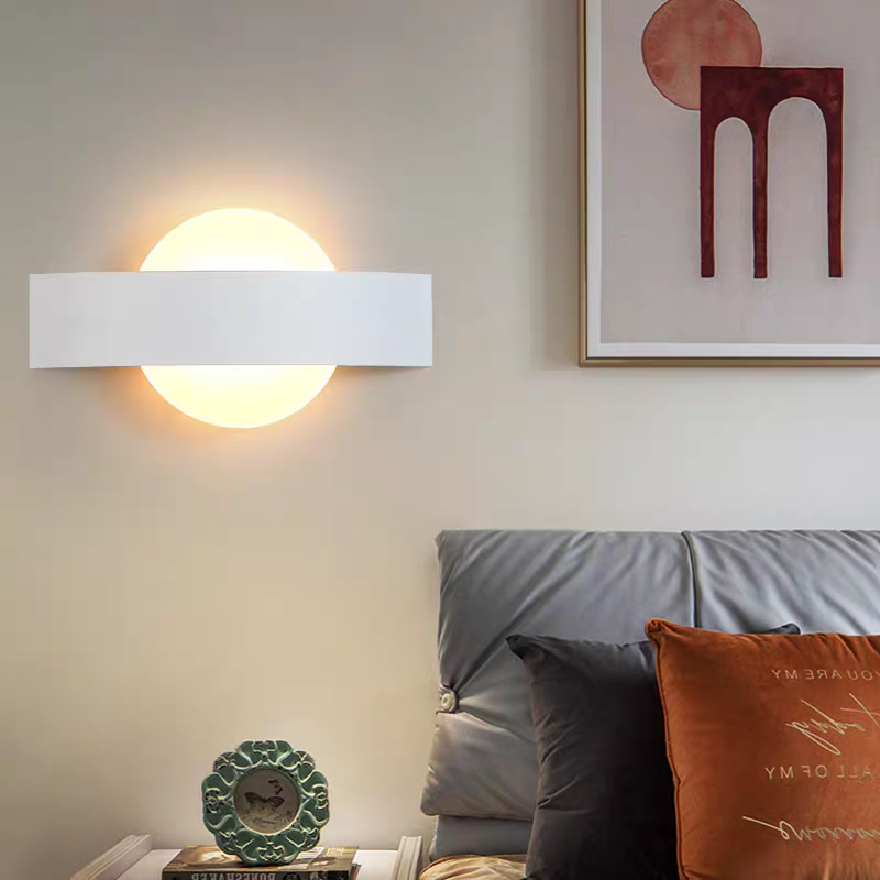 LED Acrylic Wall Light Modern  - Geometric Lamp Shade 评论和价格